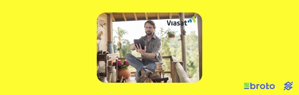 Viasat e Broto anunciam colaboração para oferecer serviço de internet via satélite para produtores rurais